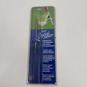 DMT Crystal Saver Coarse Diamond Grit Smoothing File 4" Glass Smother Wet